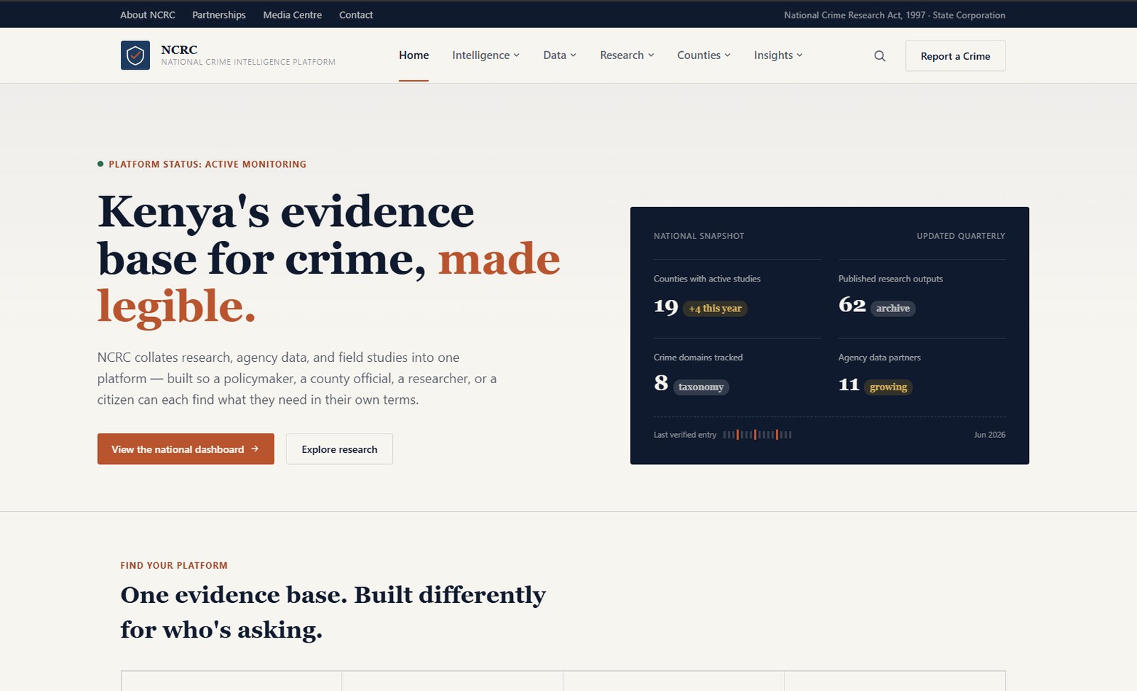 Interface preview